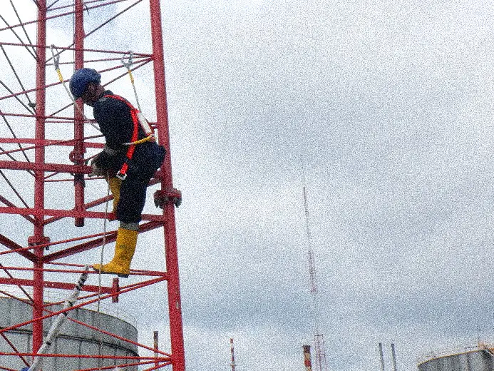 Lightning Protection Installation & Commissioning - Pertamina RU Dumai